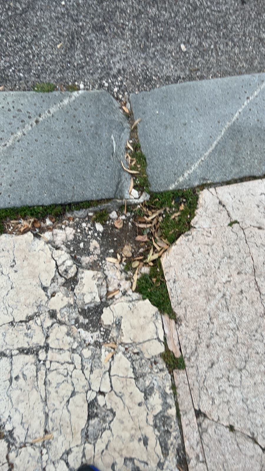 Dissesti nel manto stradale da riparare